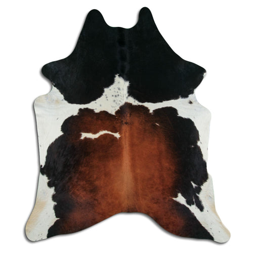 Tricolor Cowhide Rug XXL
