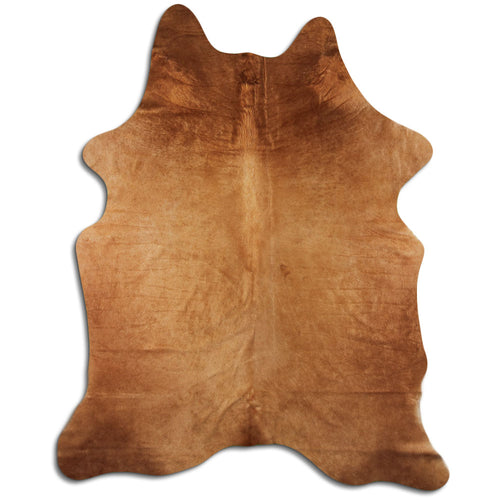 Brown Cowhide Rug L