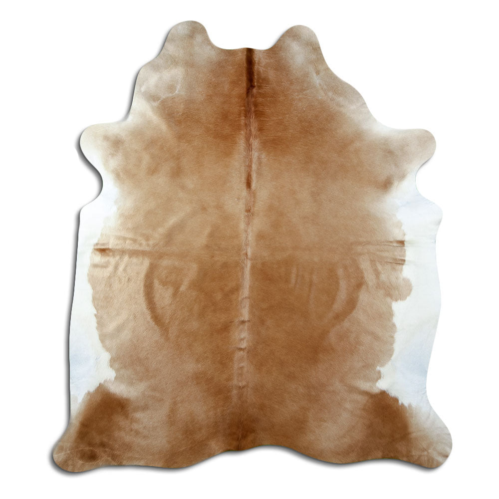 Brown Cowhide Rug L