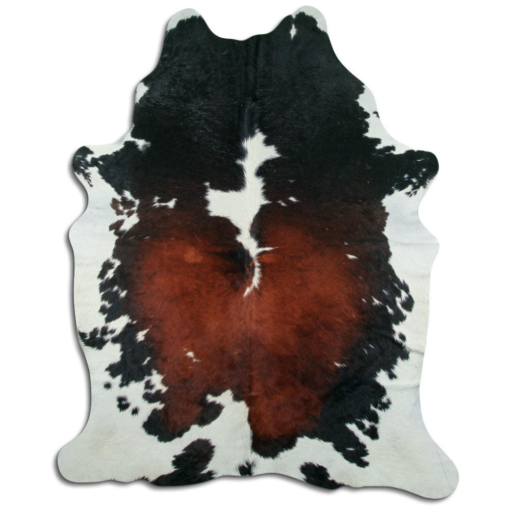 Tricolor Cowhide Rug XXL