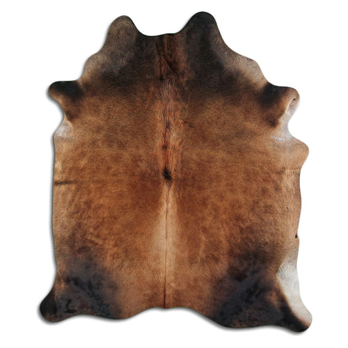 Brown Cowhide Rug XXL