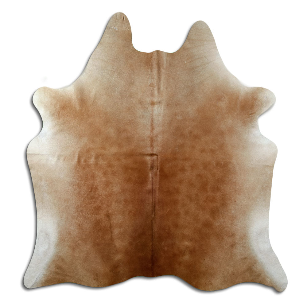 Brown Cowhide Rug L