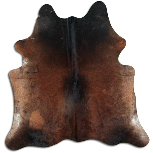 Brown Cowhide Rug M