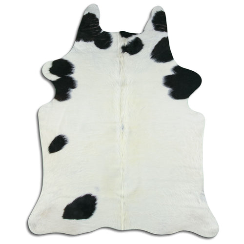 Black & White Cowhide Rug L