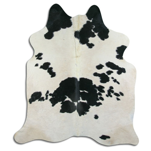 Black & White Cowhide Rug L