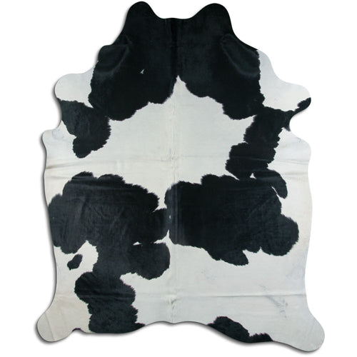 Black & White Cowhide Rug XXXL