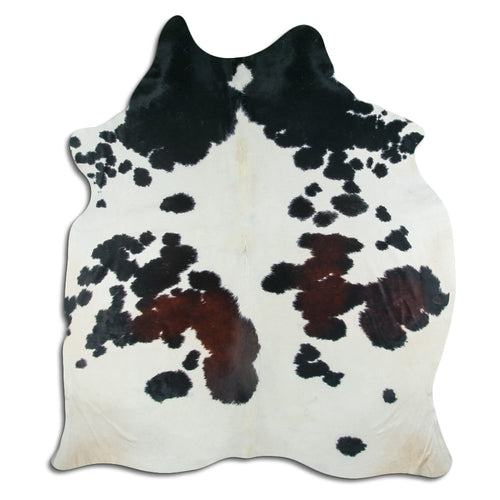 Tricolor Cowhide Rug XXL