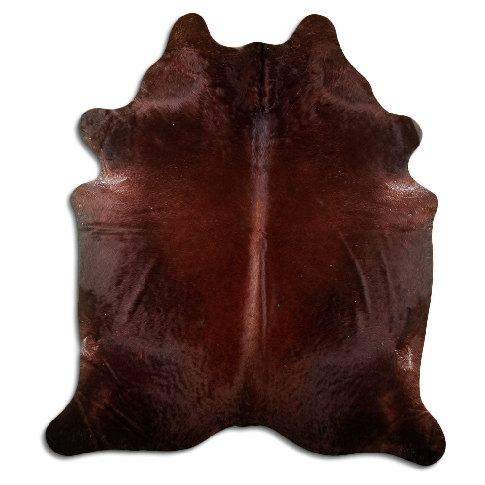 Brown Cowhide Rug XXL