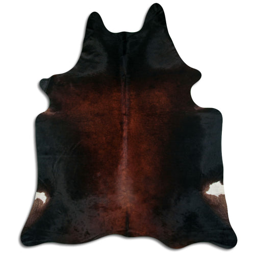 Brown Cowhide Rug XXL