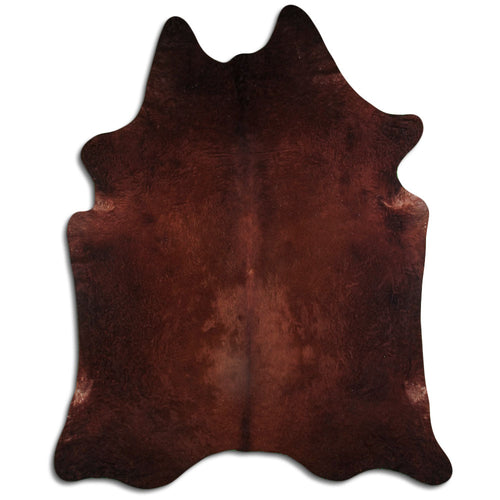Brown Cowhide Rug XXXL