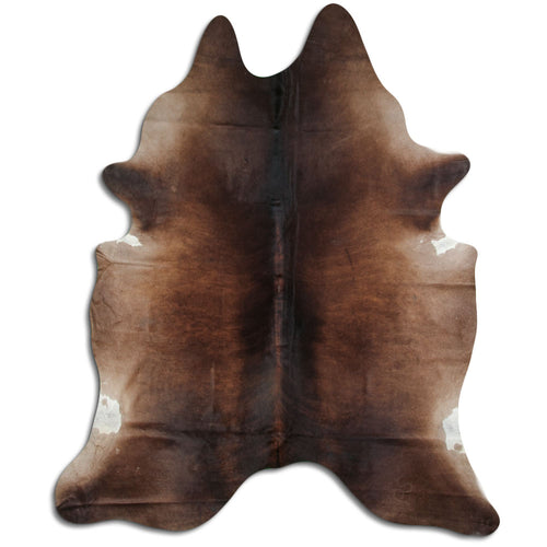 Brown Cowhide Rug XXXL
