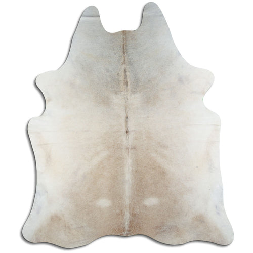 Tan Grey Cowhide Rug XXL