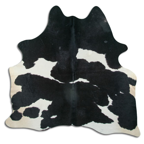 Black & White Cowhide Rug M