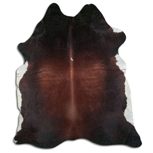 Brown Cowhide Rug XXL