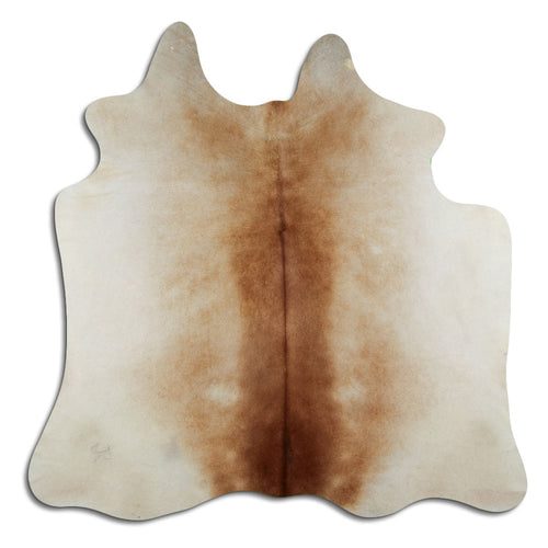 Brown Cowhide Rug L
