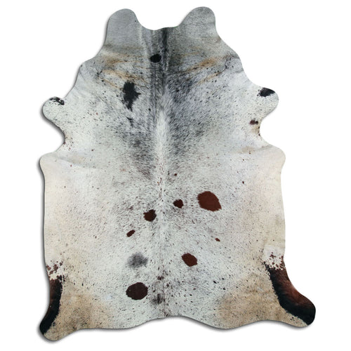 Salt & Pepper Cowhide Rug XXL