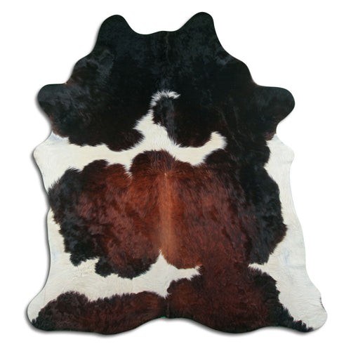 Tricolor Cowhide Rug XXL