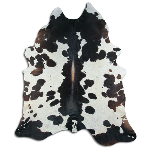 Black & White Cowhide Rug XXXL