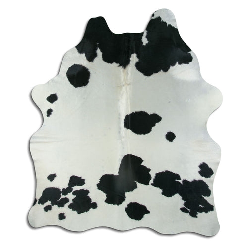 Black & White Cowhide Rug M