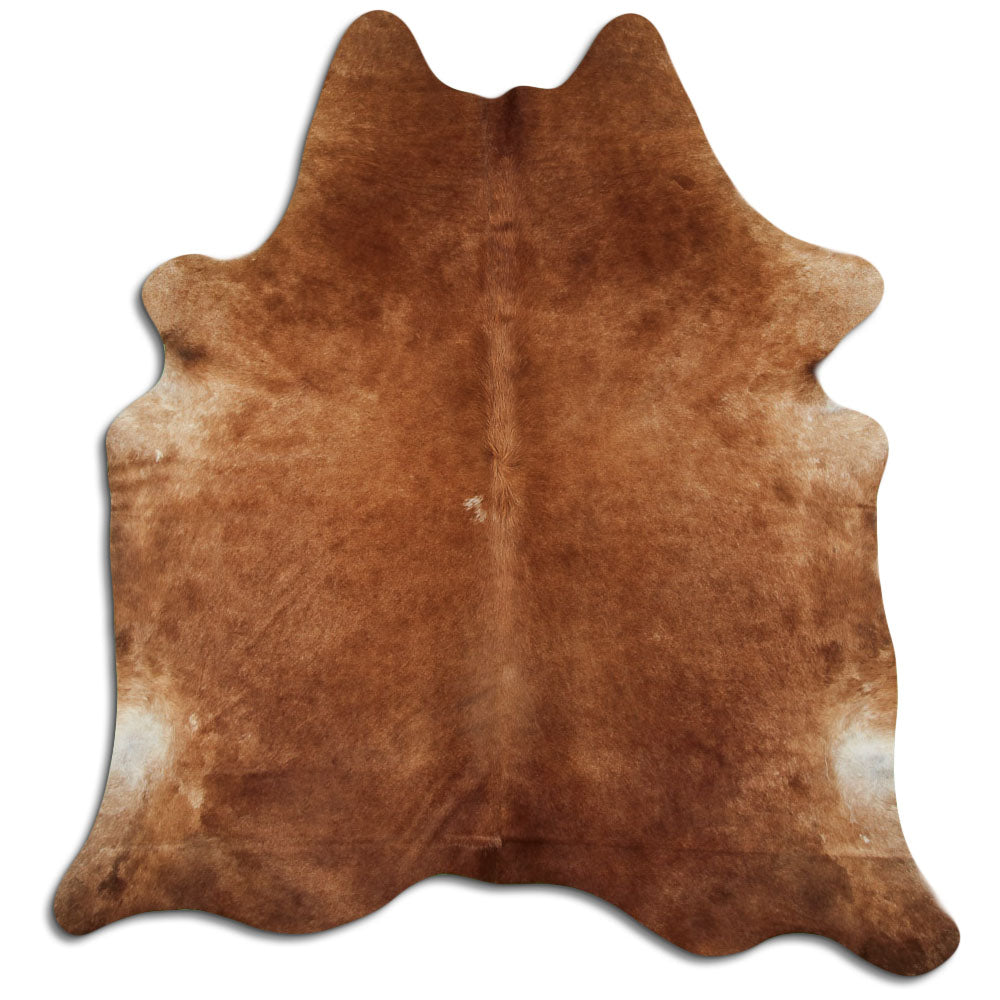 Brown Cowhide Rug XL