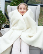 Cashmere & Merino Wool Blanket “Cashmere” | 2-Ply