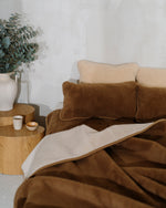 Camel Hair & Merino Wool Blanket “Camel” | 2-Ply