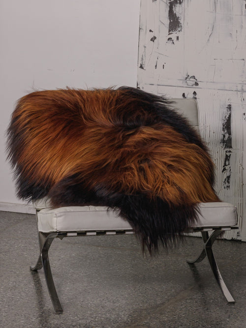 Icelandic Rusty Sheepskin Rug