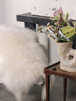 Icelandic White Sheepskin Rug