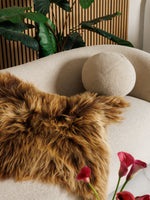 Icelandic Brown Sheepskin Rug