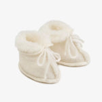 Merino Wool Baby Booties “Fluff”