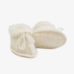 Merino Wool Baby Booties “Fluff”