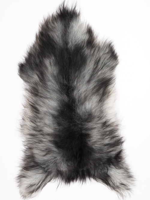 Icelandic Grey Sheepskin Rug XL