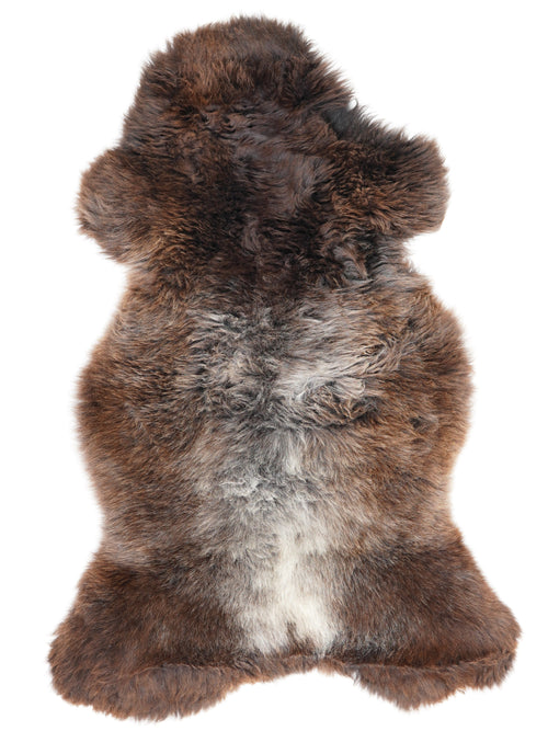 British Multicolour Sheepskin Rug L
