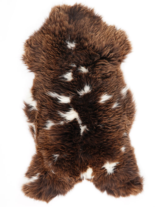 British Multicolour Sheepskin Rug XXL
