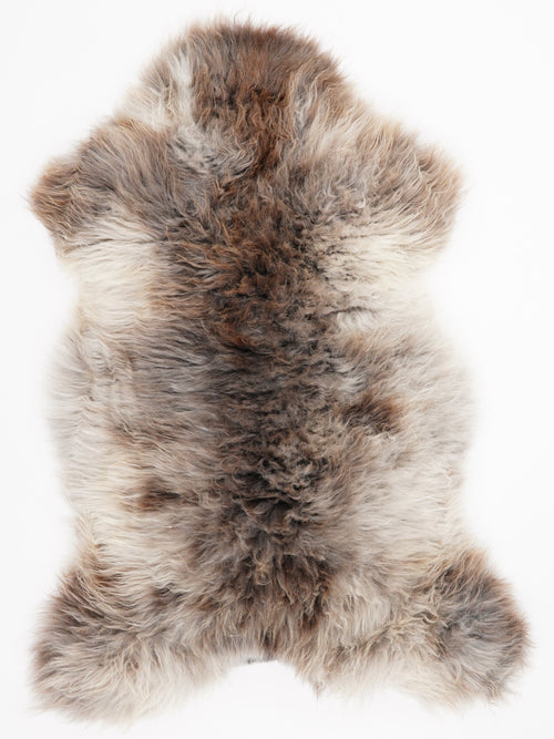 British Multicolour Sheepskin Rug XL