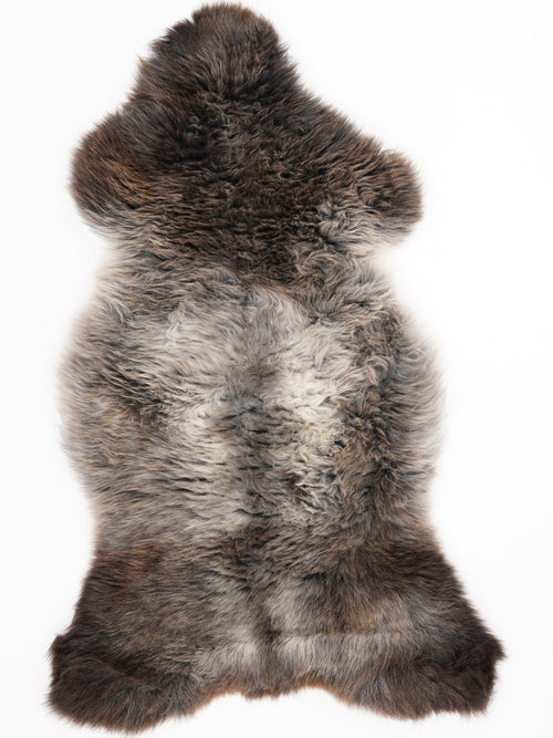 British Multicolour Sheepskin Rug XL
