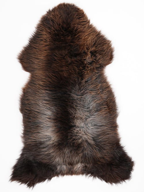 British Multicolour Sheepskin Rug XL