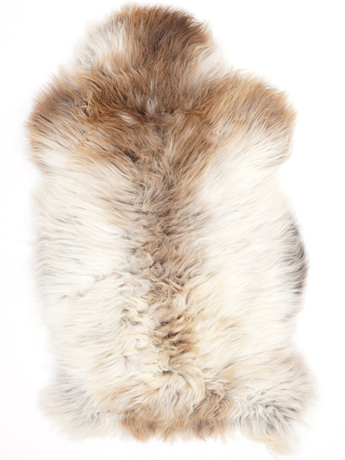 British Multicolour Sheepskin Rug L