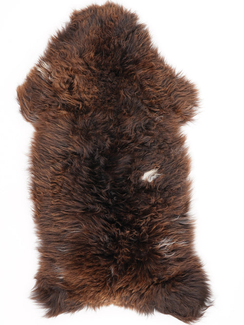 Brown Sheepskin Rug XL
