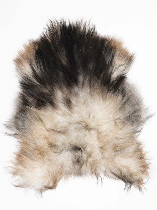 Icelandic Grey Sheepskin Rug L