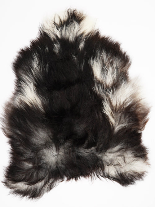 Icelandic Grey Sheepskin Rug L