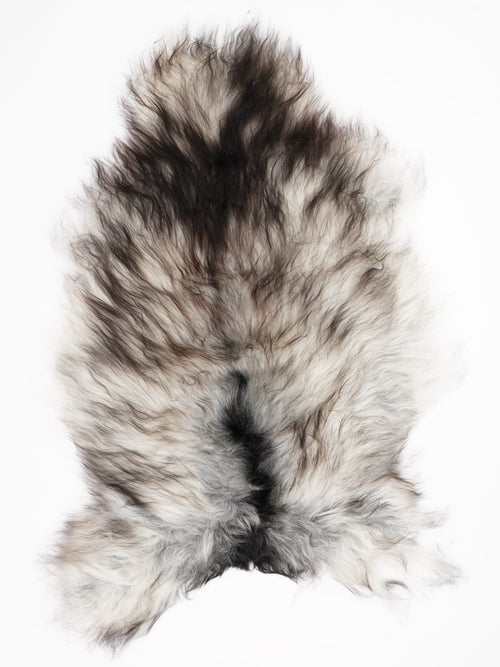 Icelandic Grey Sheepskin Rug XL