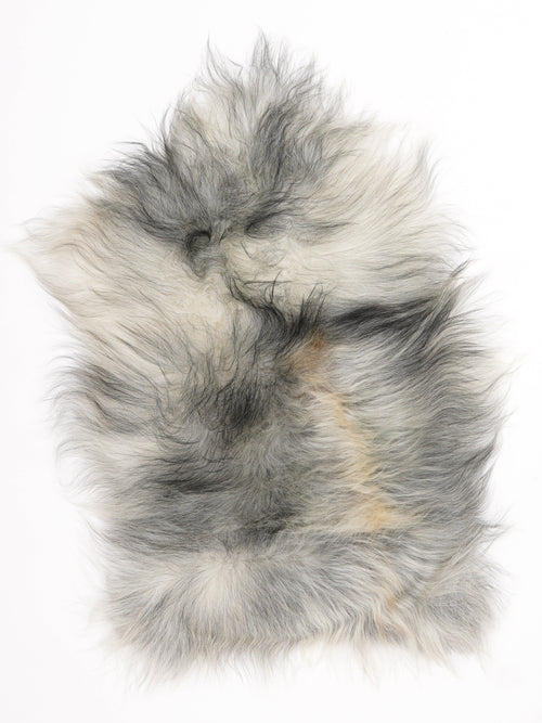 Icelandic Grey Sheepskin Rug S