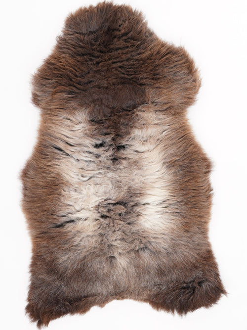 British Multicolour Sheepskin Rug M