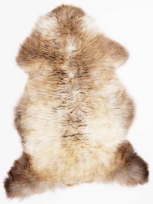 British Multicolour Sheepskin Rug L