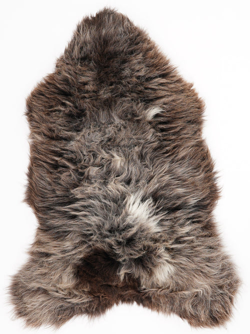 British Multicolour Sheepskin Rug L