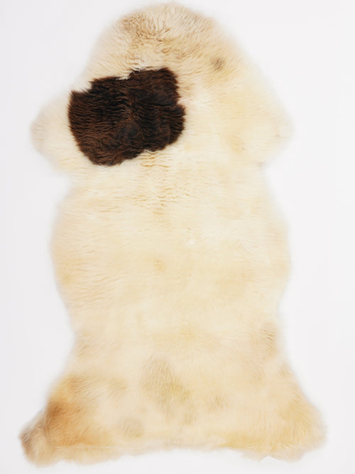British Multicolour Sheepskin Rug L