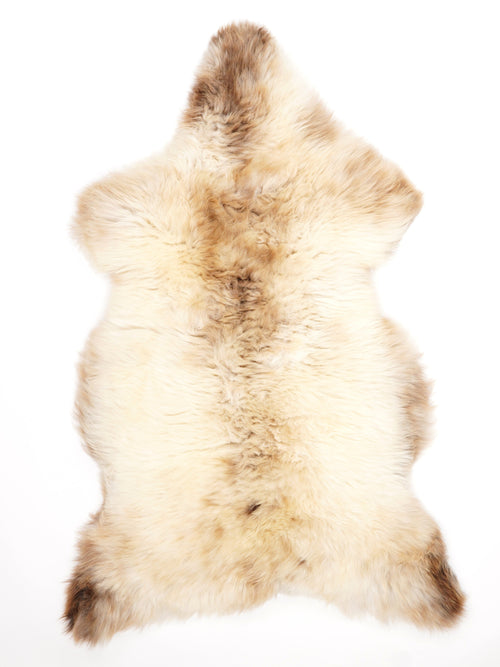 British Multicolour Sheepskin Rug XL