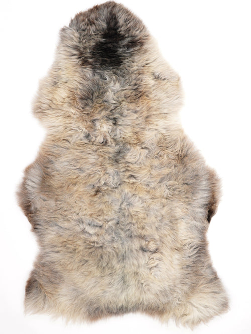 British Multicolour Sheepskin Rug XXL