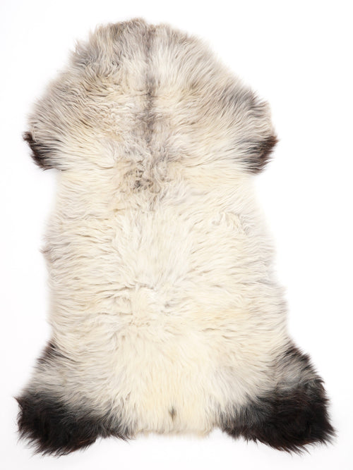 British Multicolour Sheepskin Rug XL